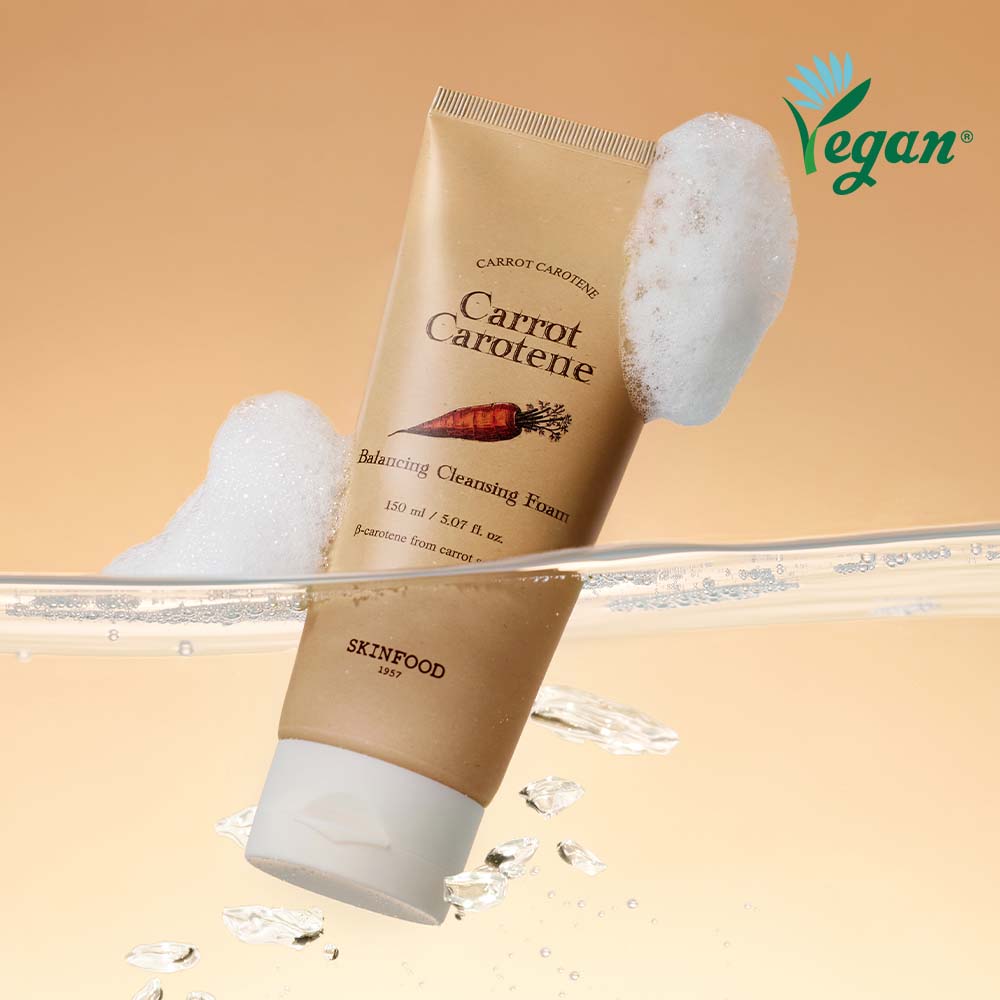 SKINFOOD Carrot Carotene Balancing Cleansing Foam | OLIVE YOUNG Global