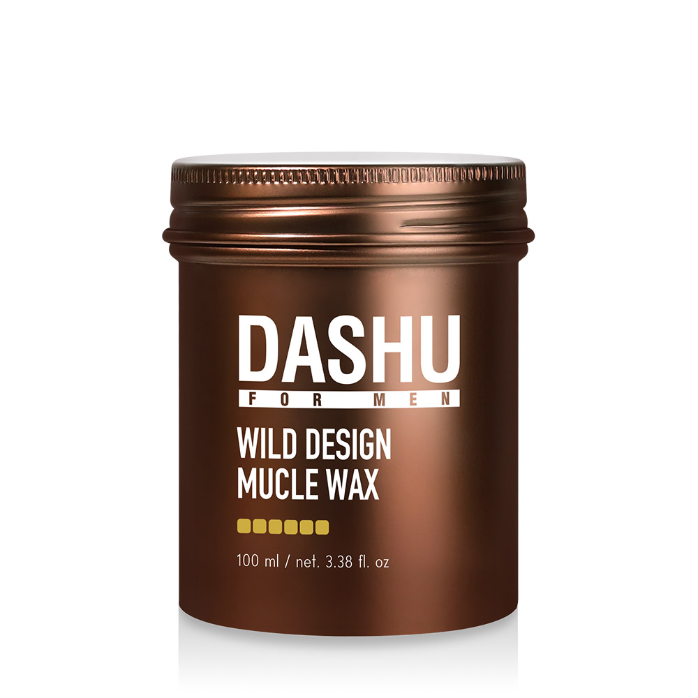 DASHU For Men Premium Wild Design Mucle Wax 100g | OLIVE
