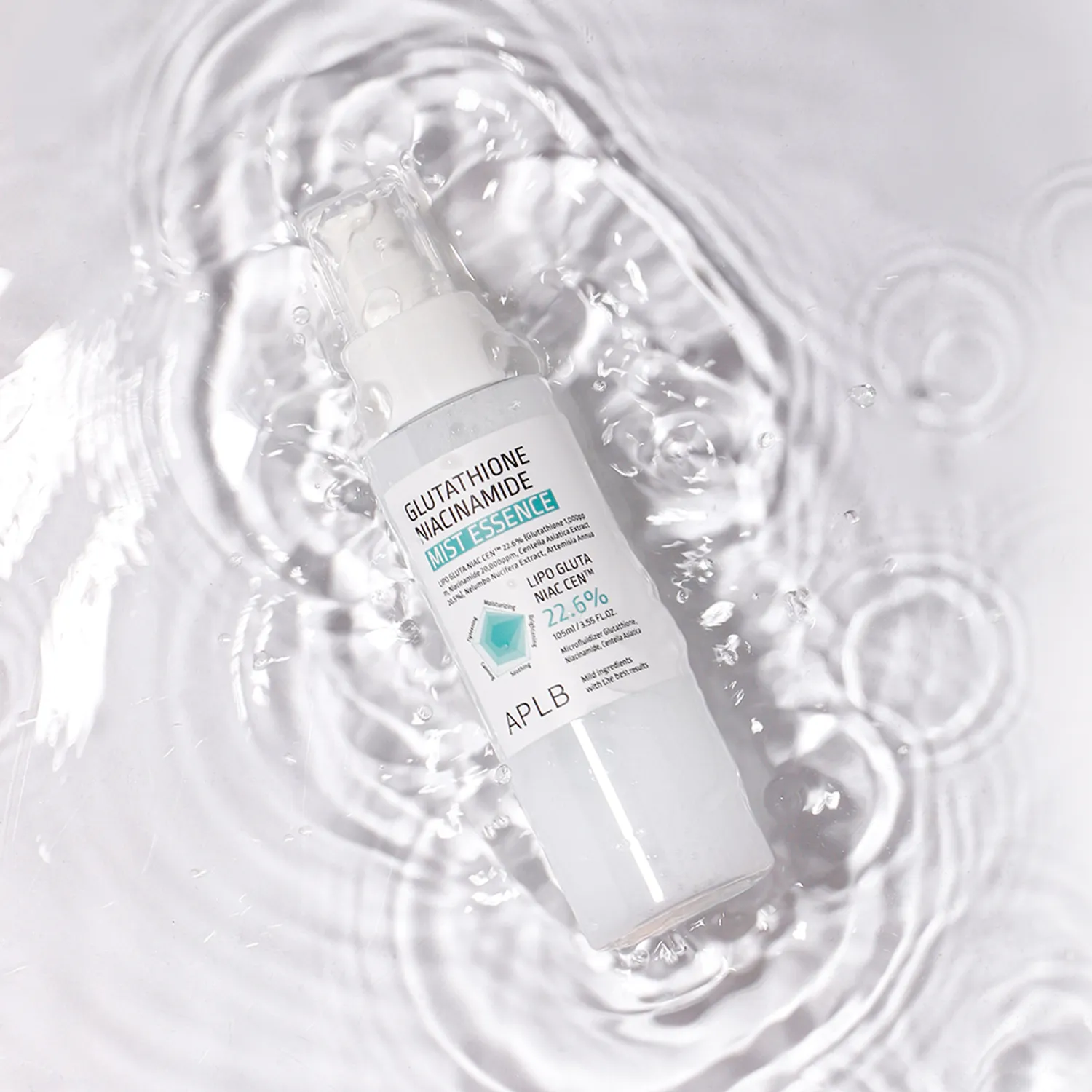 glutathione niacinamide mist essence APLB Glutathione Niacinamide Mist Essence 105ml glutathione niacinamide mist essence APLB Glutathione Niacinamide Mist Essence 105ml