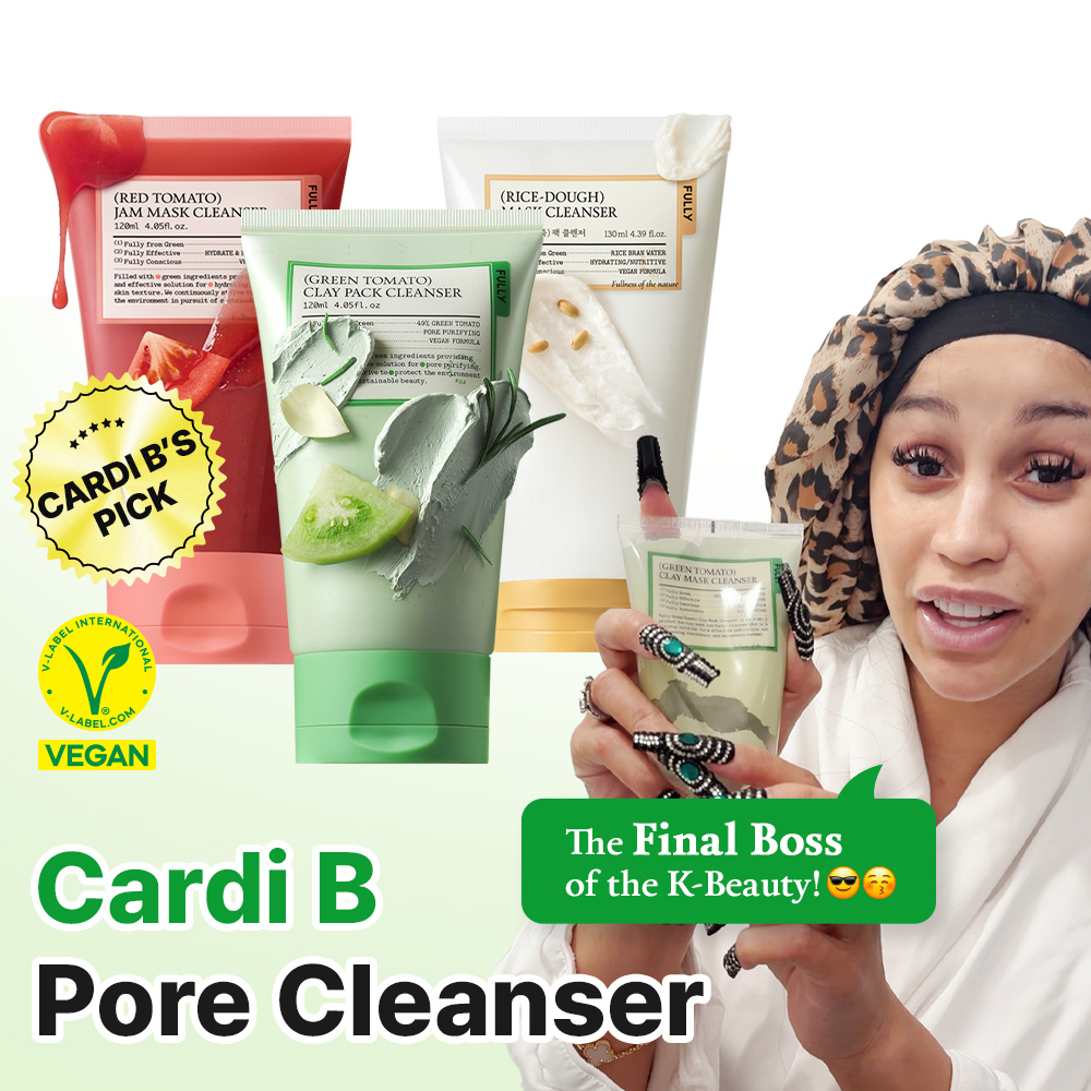 fully Pack Cleanser 120ml+30ml Set – Green Tomato/ Red Tomato