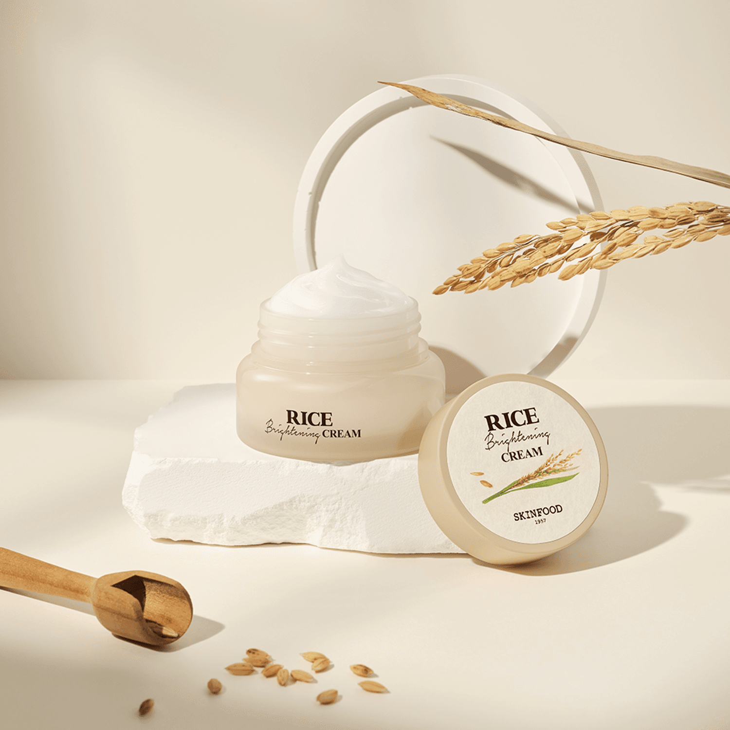 SKINFOOD Rice Brightening Cream 60ml | OLIVE YOUNG Global