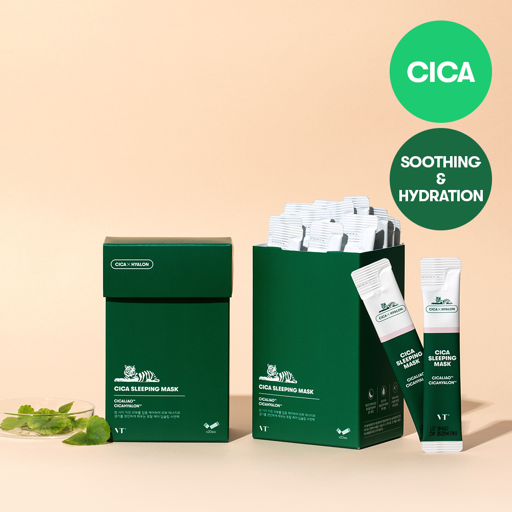 VT CICA SLEEPING MASK 30個×2 + VT Cica Sleeping Mask 30 Sticks | OLIVE YOUNG Global