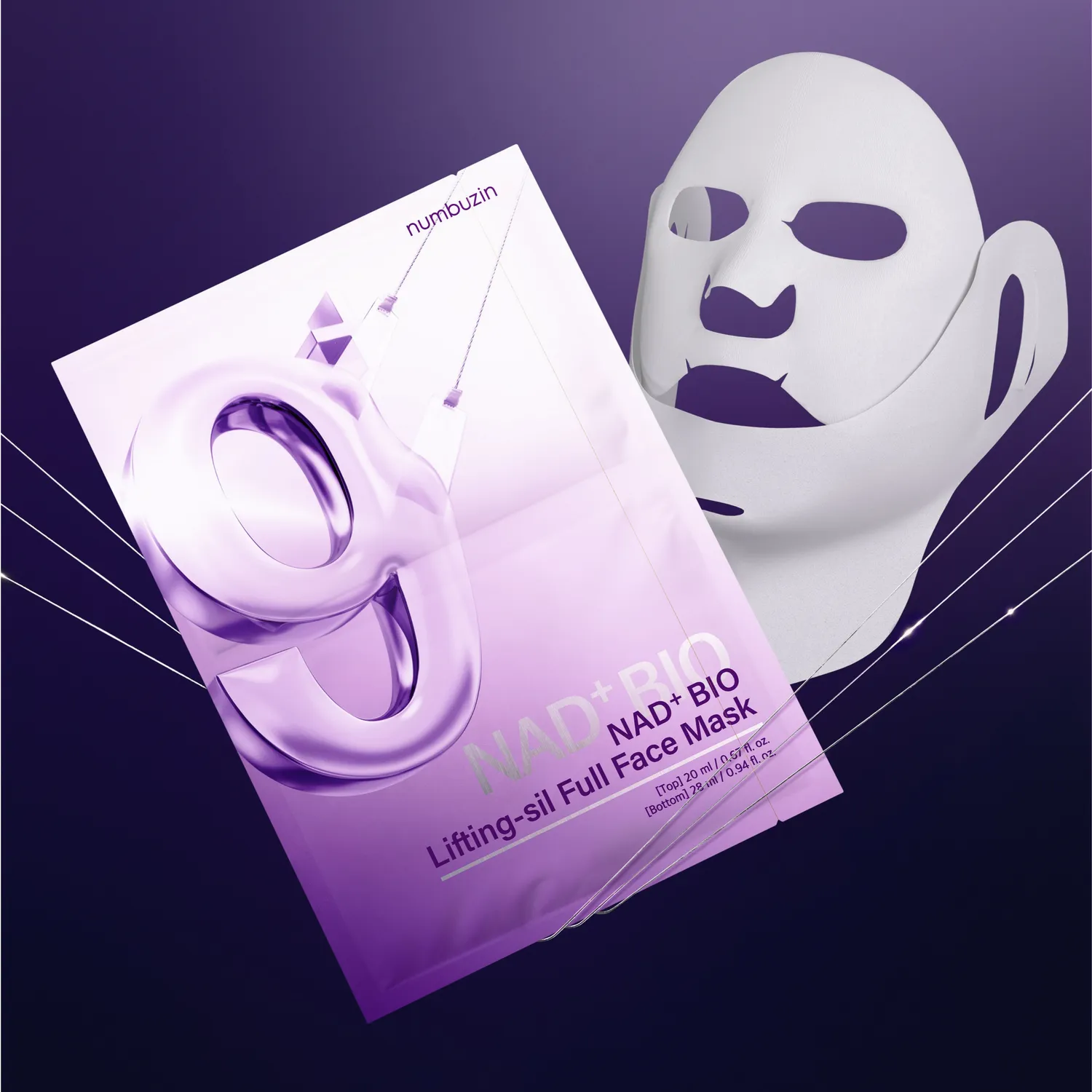 No. 9 NAD Bio Lifting-sil Full Face Pack Sheet