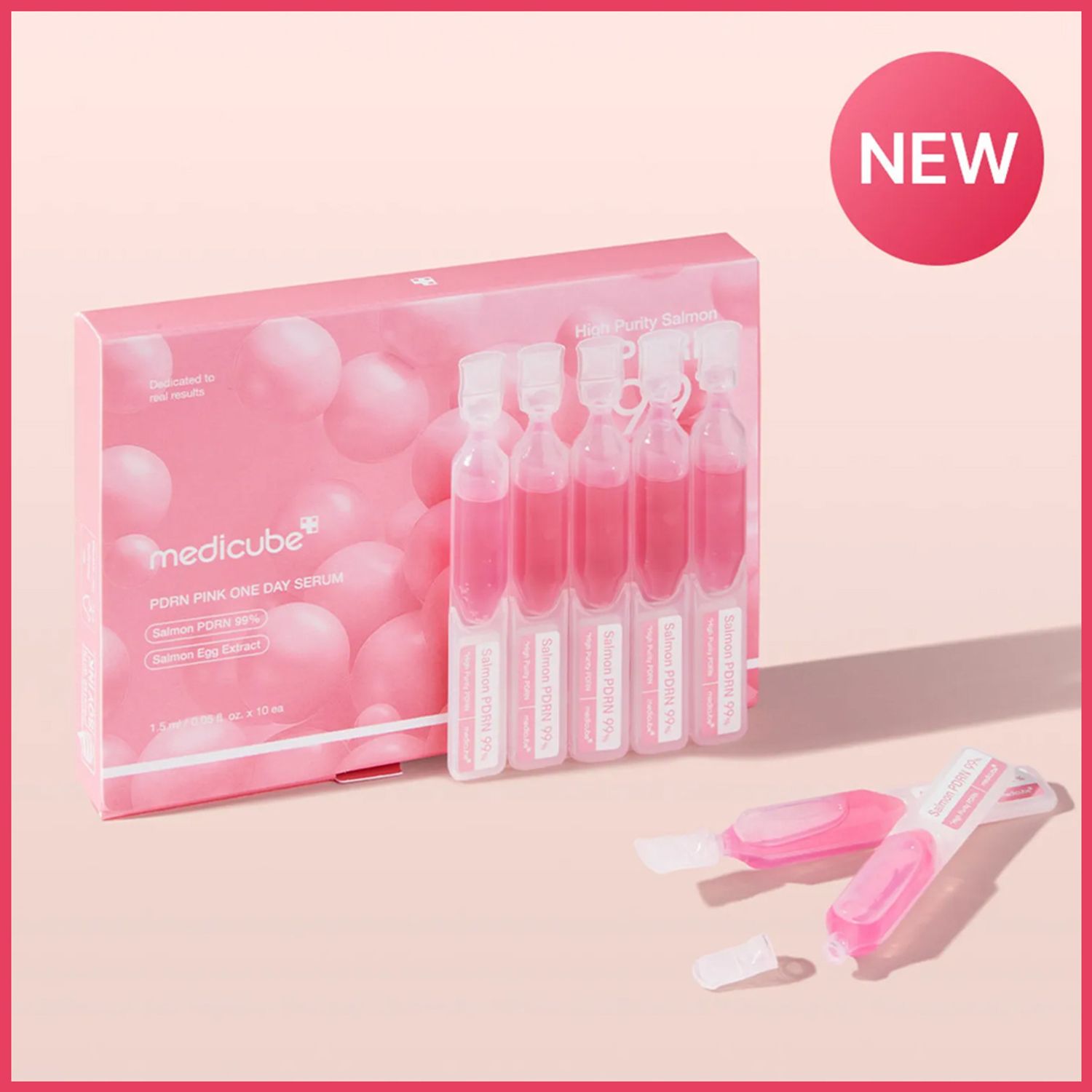 medicube PDRN Pink One Day Serum (1.5ml*10ea) | OLIVE YOUNG Global