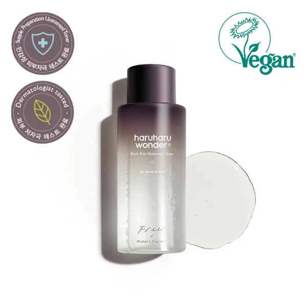 Haruharu wonder Black Rice Hyaluronic Toner Free of Alcohol Fragrance 150ml