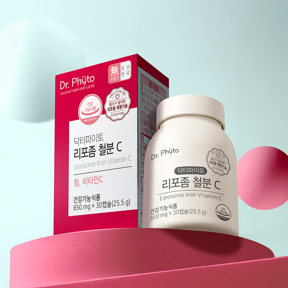 Dr.Phyto リポソーム鉄分C 30カプセル(1ヶ月分) | OLIVE YOUNG Global