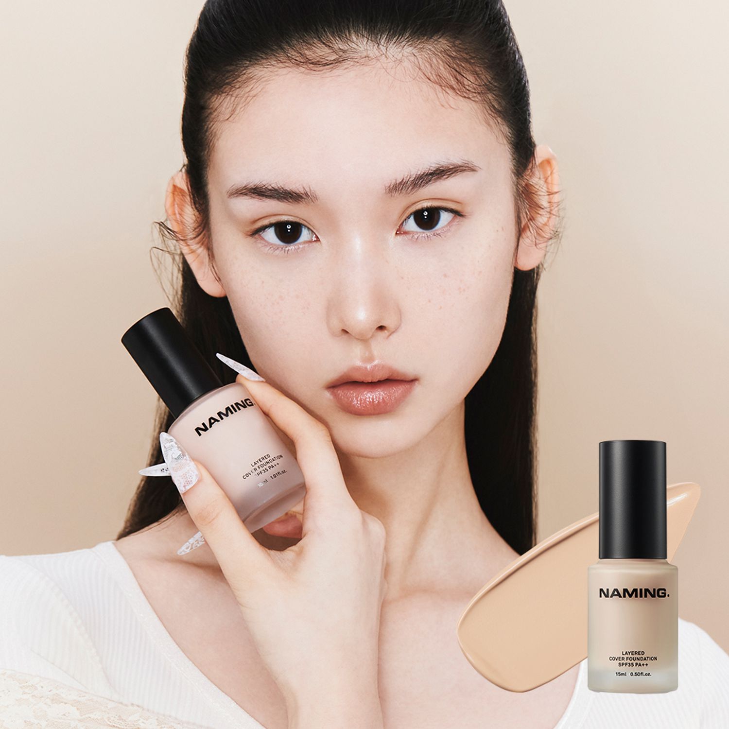 NAMING Layered Cover Foundation 30mL | OLIVE YOUNG Global