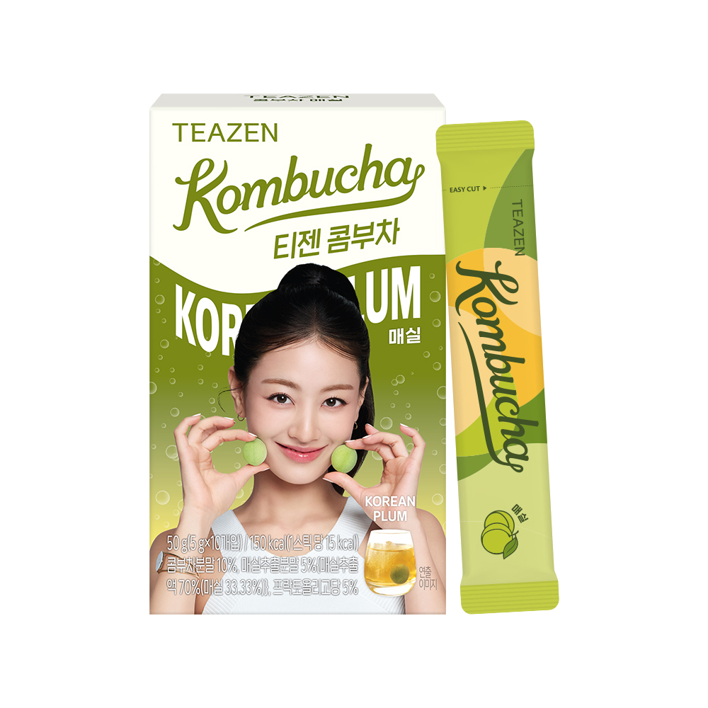Teazen コンブチャ #梅(メシル) 10T | OLIVE YOUNG Global