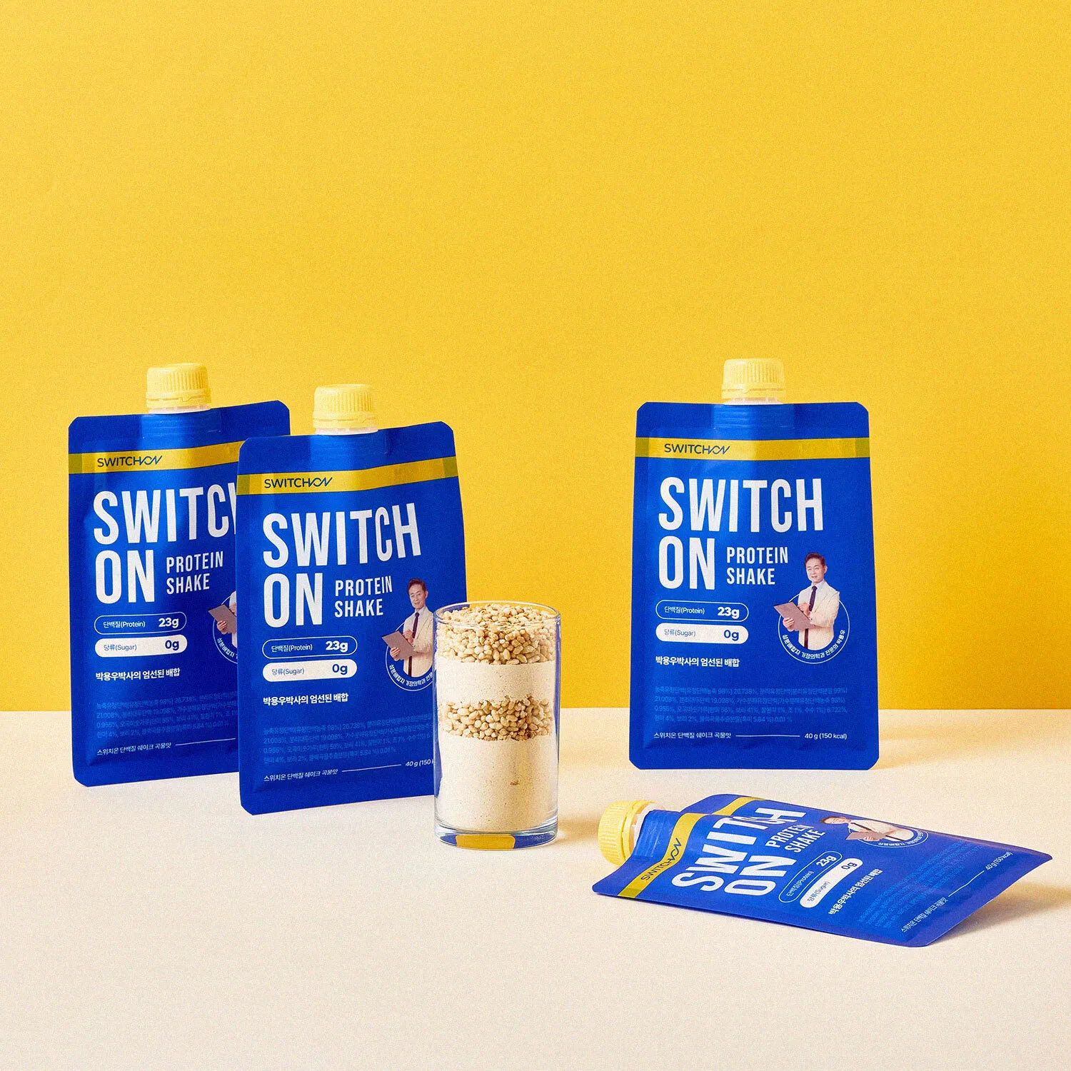 SwitchOn Protein Shake #Grain Flavor 40g | OLIVE YOUNG Global