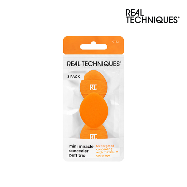 REAL TECHNIQUES ミニミラクルコンシーラーパフトリオ | OLIVE YOUNG