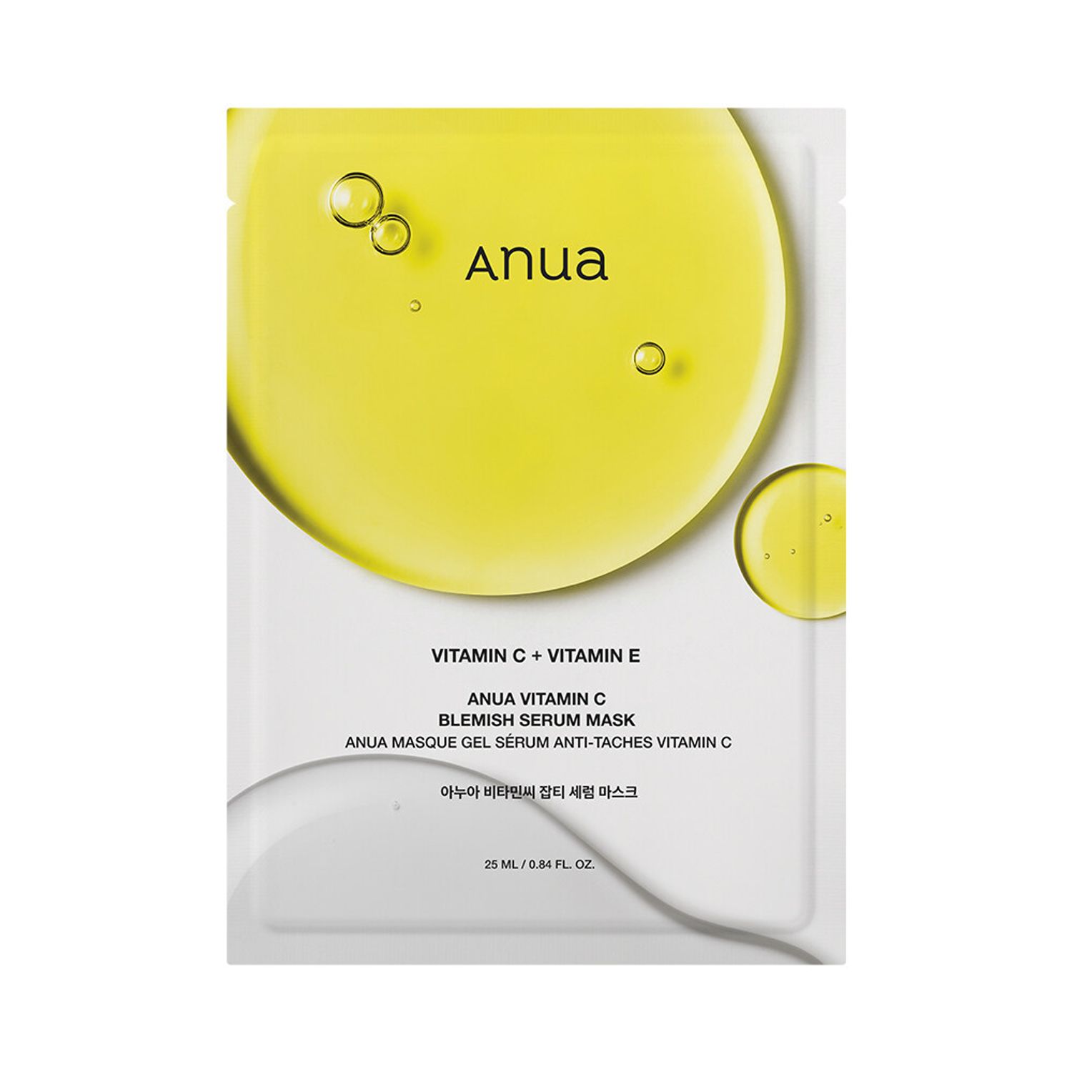 Anua Vitamin C Blemish Serum Mask Sheet 1ea | OLIVE YOUNG Global