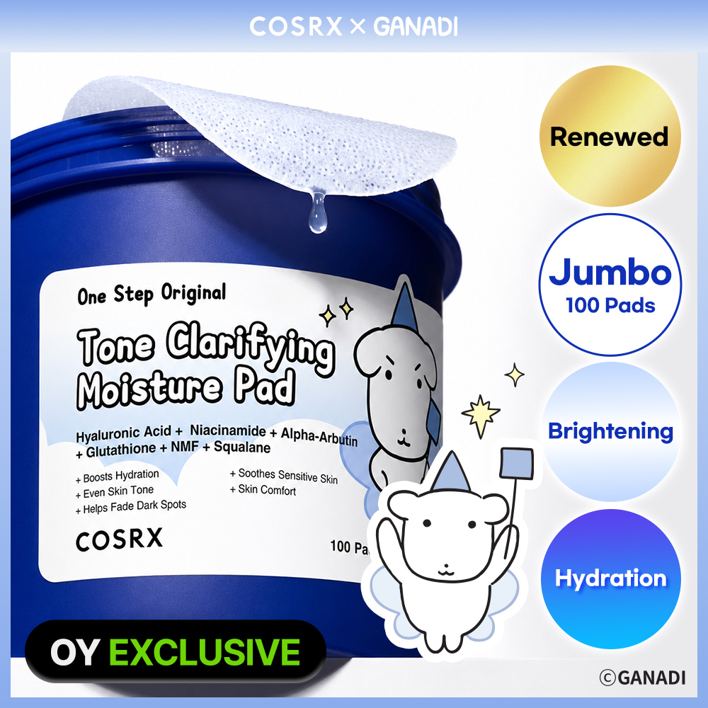 GANADI EDITION] COSRX One Step Original Pad 100P (4 Options