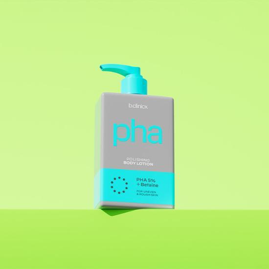b.clinicx PHA 5% スキンポリッシングボディローション 300ml