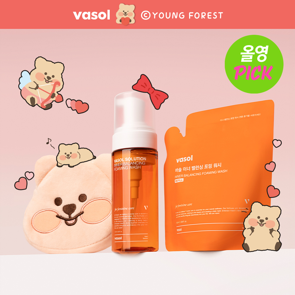 Vasol インナーバランシングフォーミングウォッシュ150ml+フェミニン