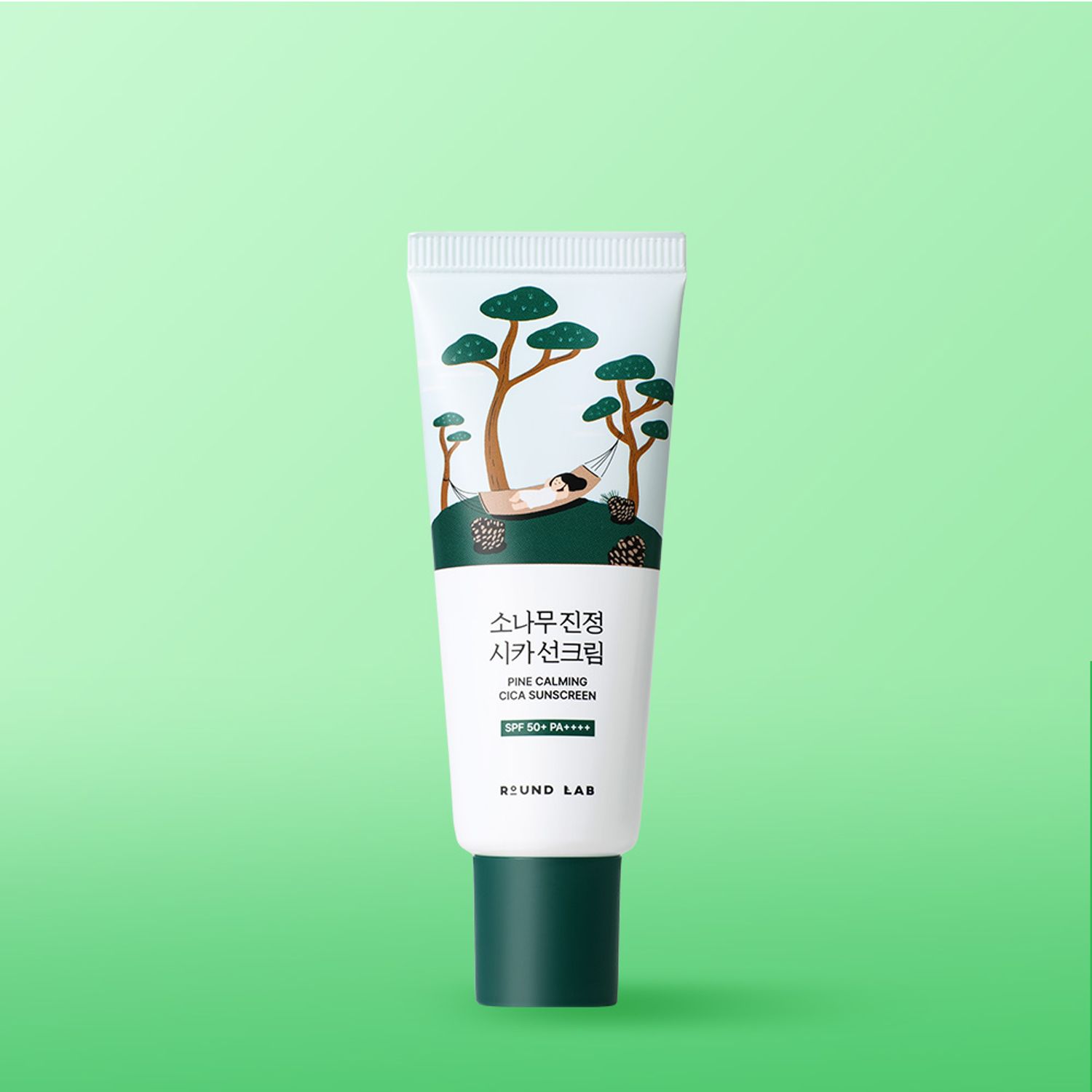 ROUND LAB Pine Calming Cica Sunscreen 40ml | OLIVE YOUNG Global