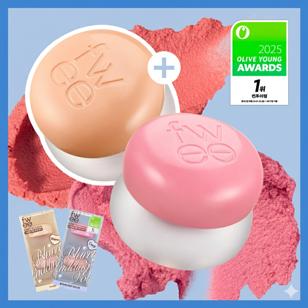 Blurry Pudding Pot クリームチーク 35個セット fwee Lip & Cheek Blurry Pudding Pot (35 Colors)(Set/Single