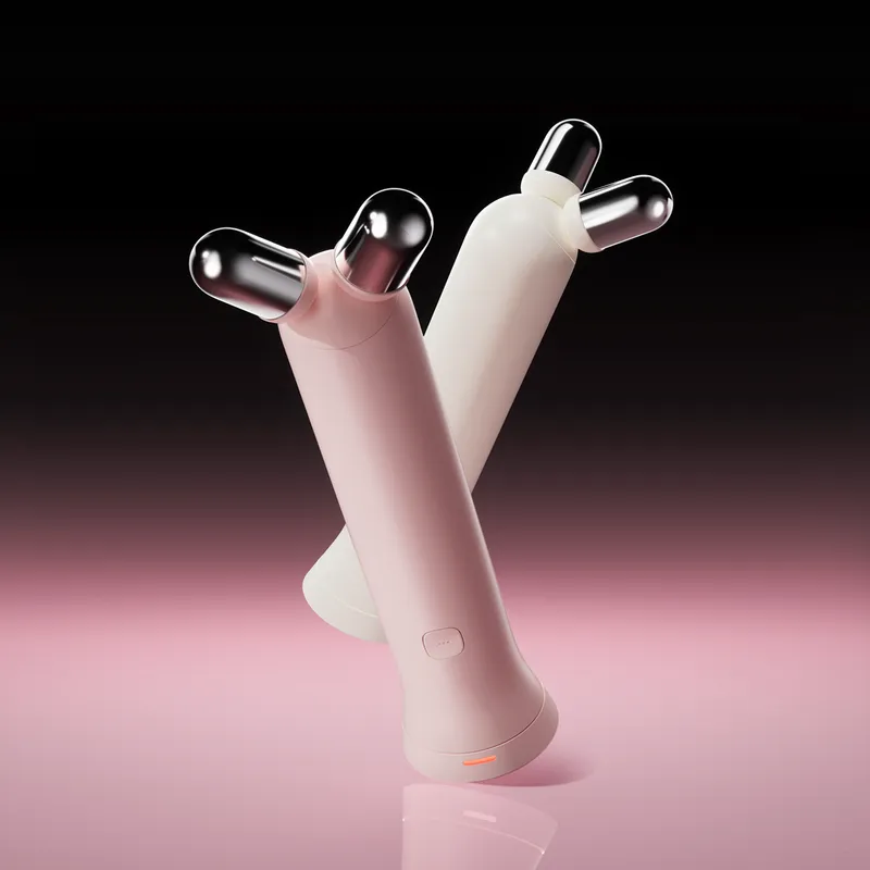 medicube AGE-R Booster V Roller Head (Pink/Beige)