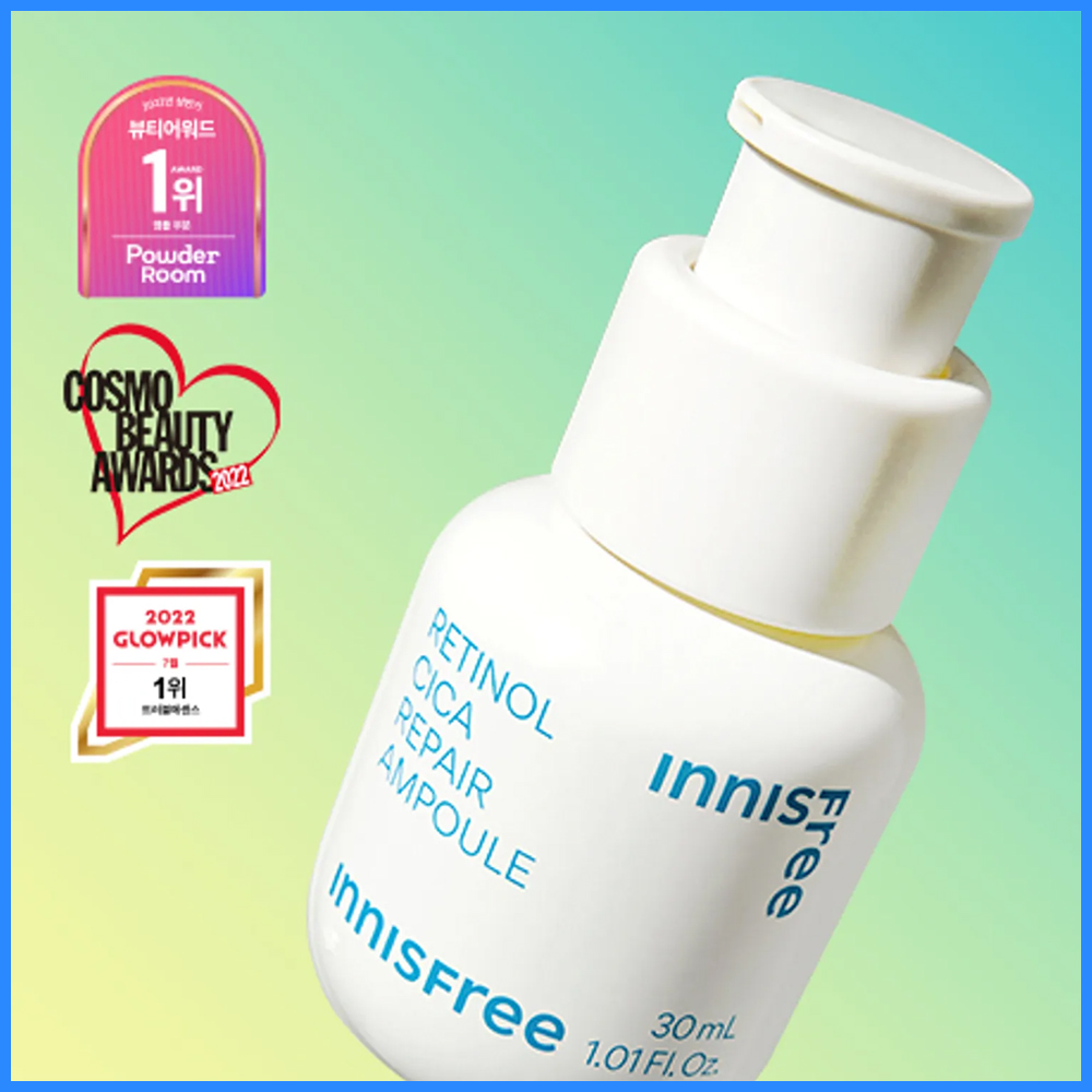 innisfree Retinol Cica Repair Ampoule 30mL | OLIVE YOUNG Global