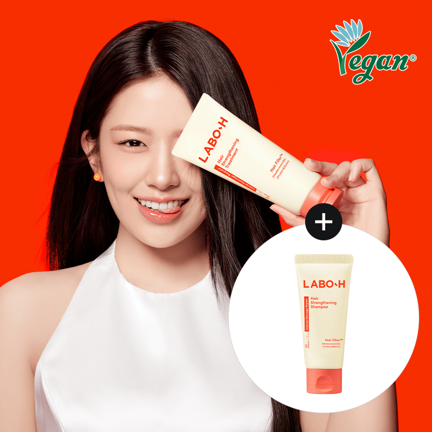 LABO-H Hair Strengthening Scalp Capsule Treatment 200ml Limited Set (+Treatment 100ml) | OLIVE YOUNG Global