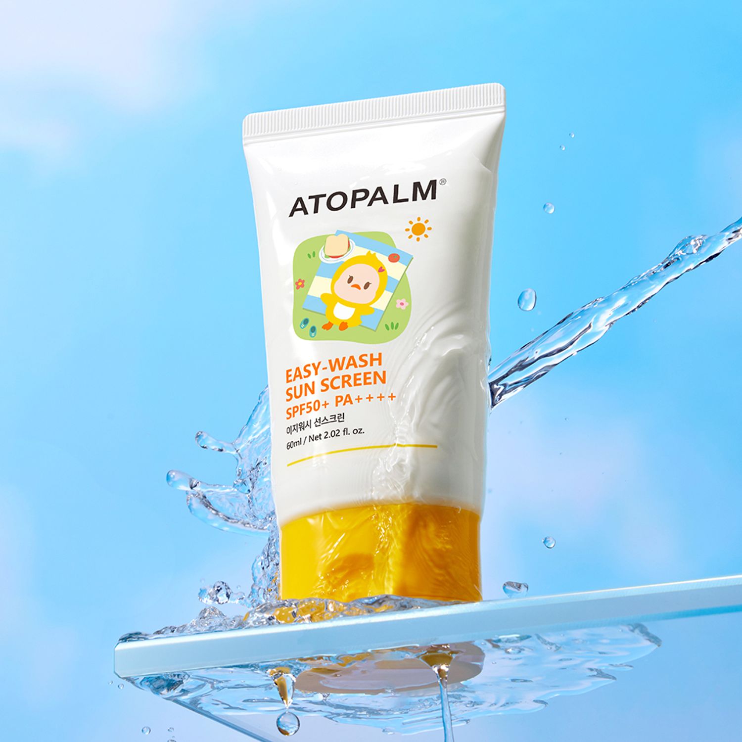 ATOPALM Easy-Wash Sun Lotion SPF32 PA+++ 60ml