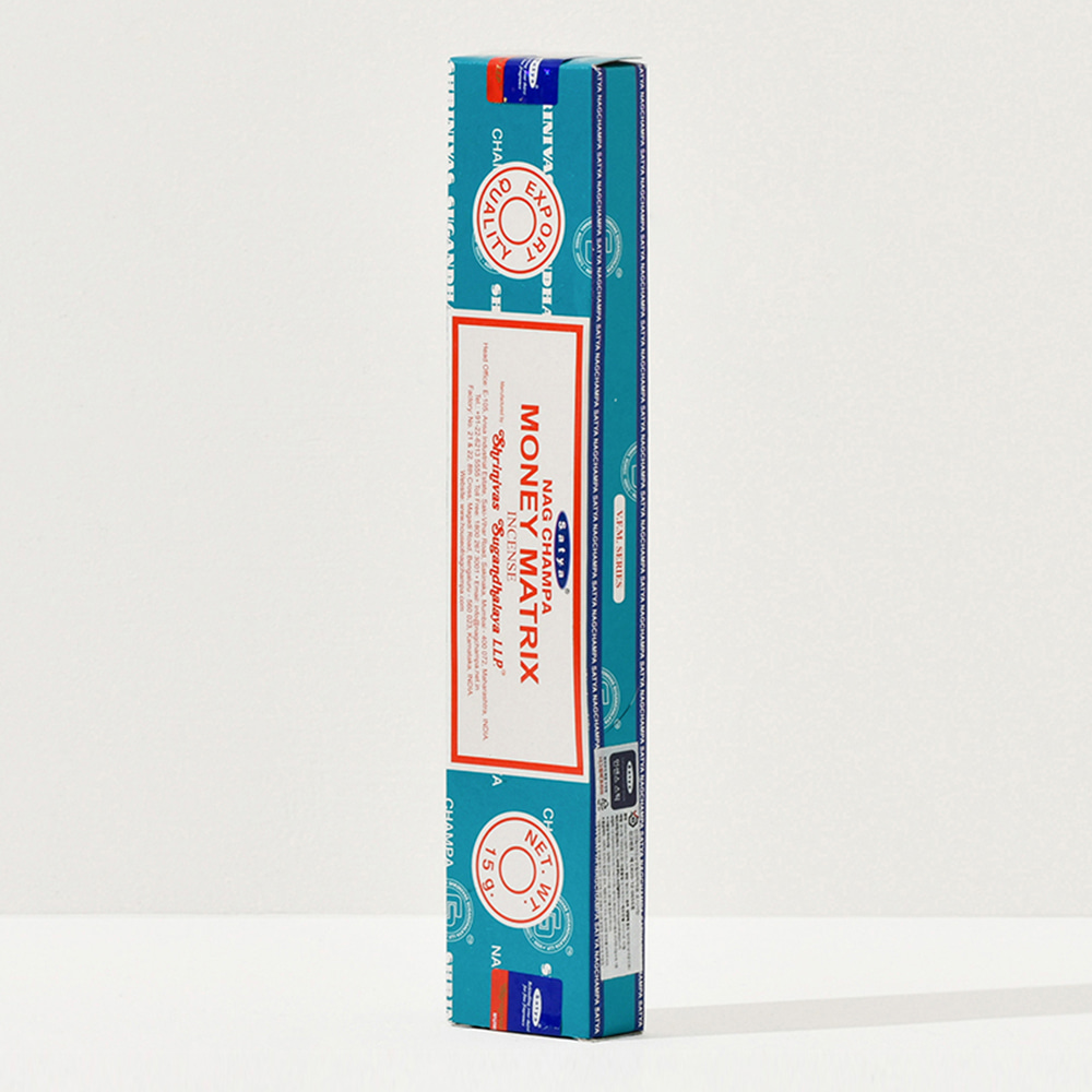 SATYA Incense Sticks #Money Matrix 15g | OLIVE YOUNG Global