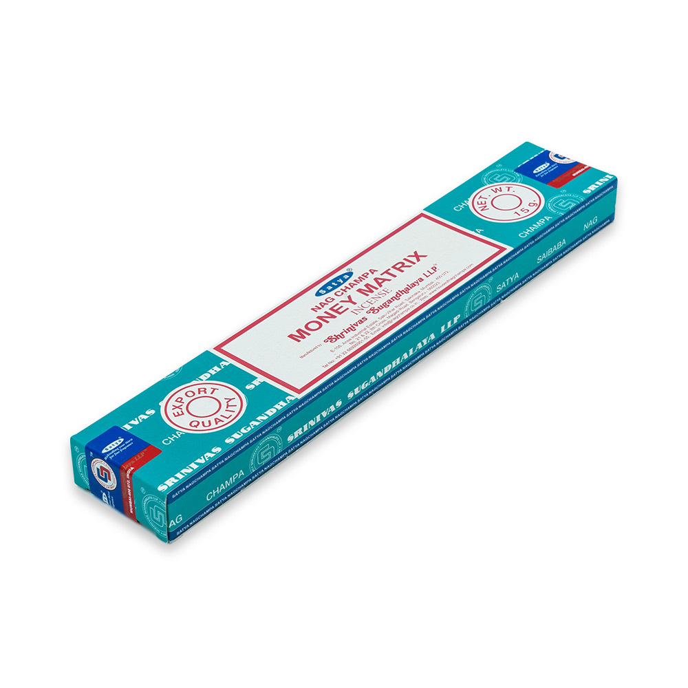 抗いきれない魅力と、湧き出す幸運　ヒンマパンの魅力　ナーリーポン　呪物　崇拝物 SATYA Money Matrix Incense Sticks 15g | OLIVE YOUNG Global