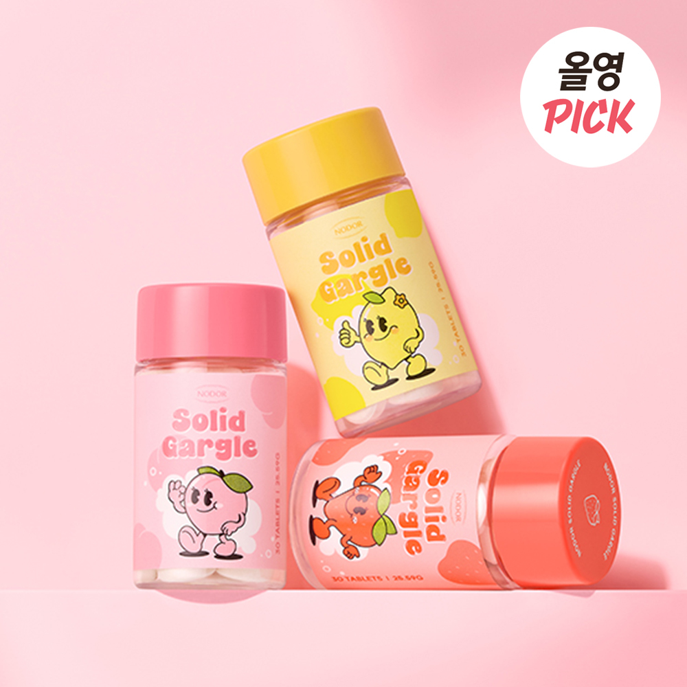 Nodor Solid Gargle (4 Types)