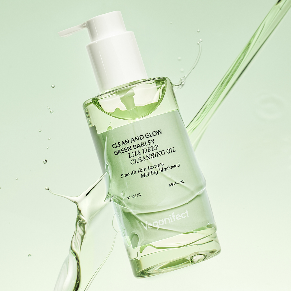 veganifect.Clean & Glow Green Barley LHA Deep Cleansing Oil