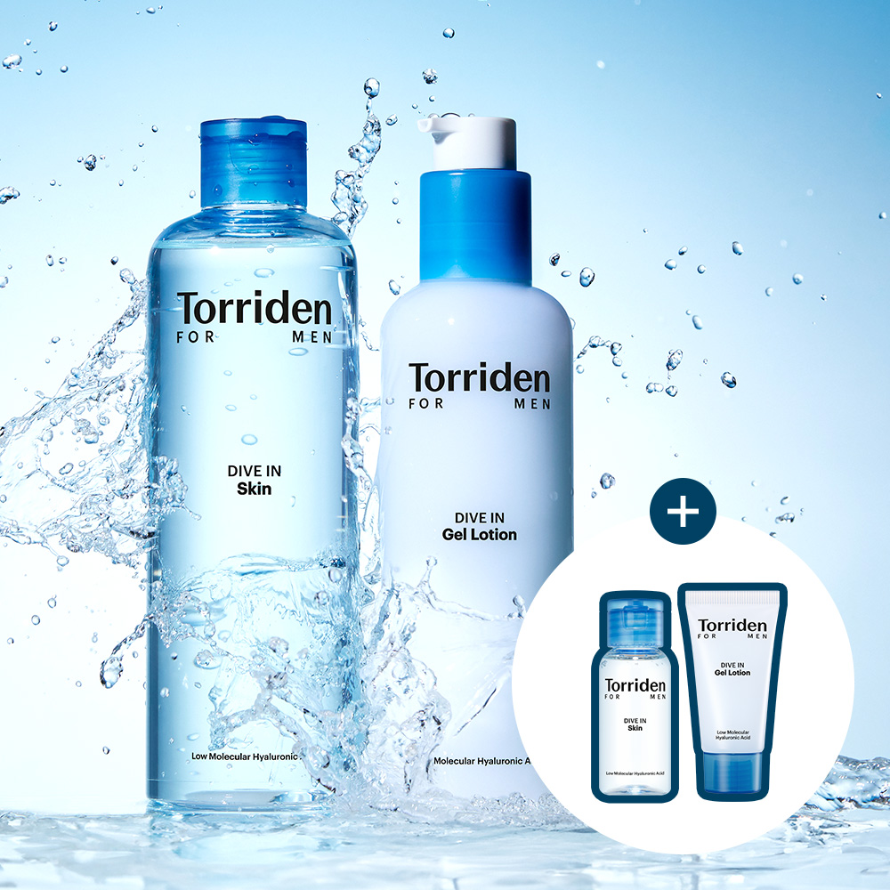 Torriden Dive In For Men Low Molecular Hyaluronic Acid Skin/Gel