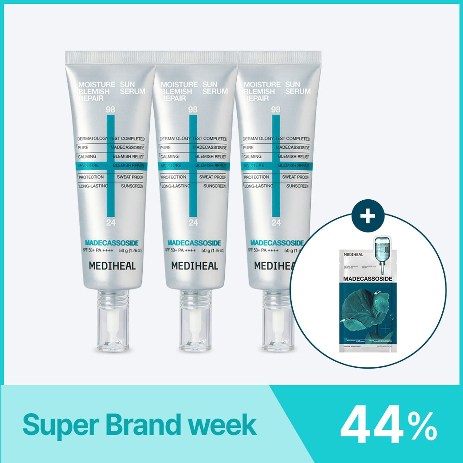 MEDIHEAL Sun Serum Triple Pack | OLIVE YOUNG Global