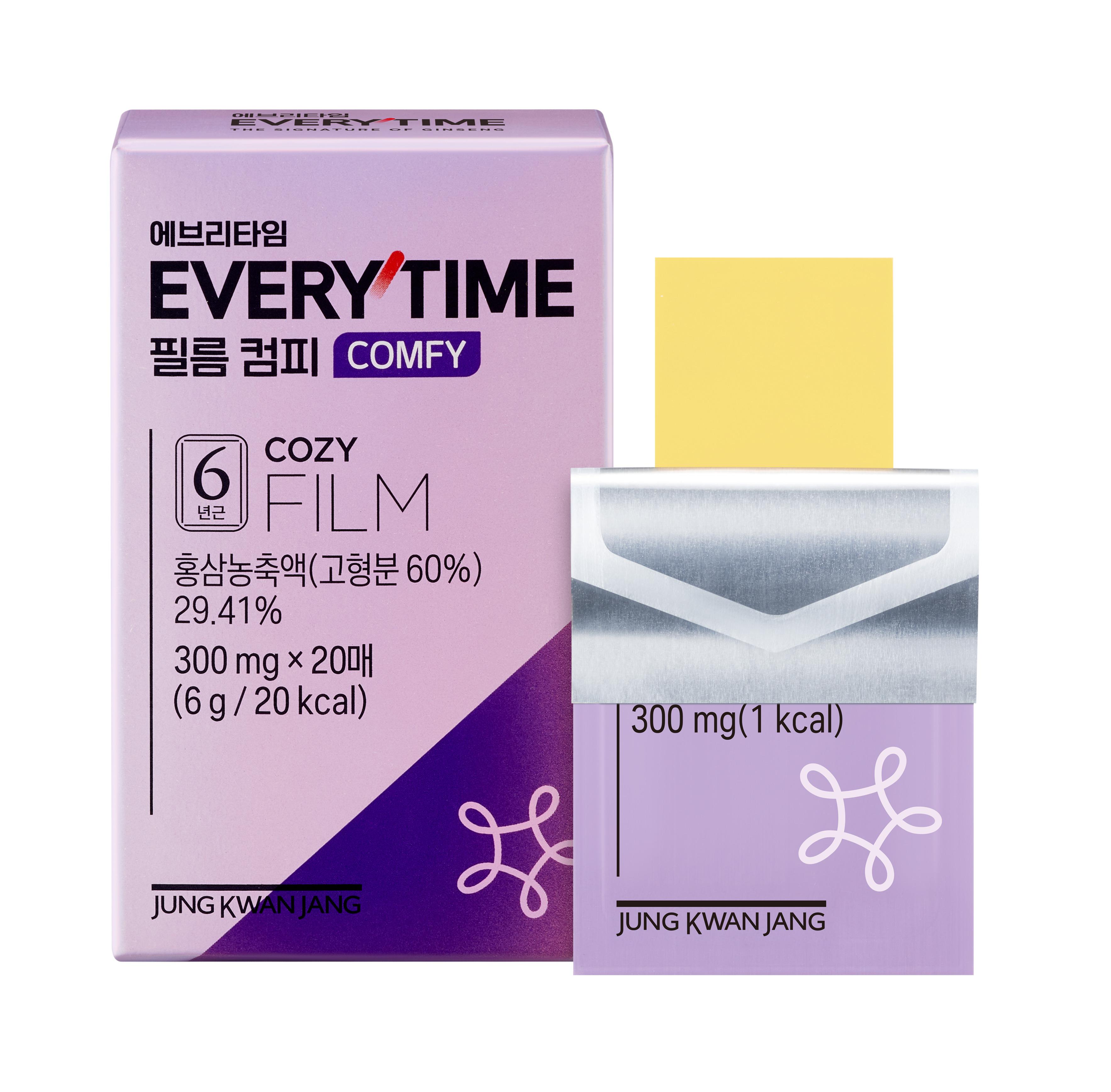 JUNG KWAN JANG Everytime Film Comfy (300mg*20 Sheets) (10