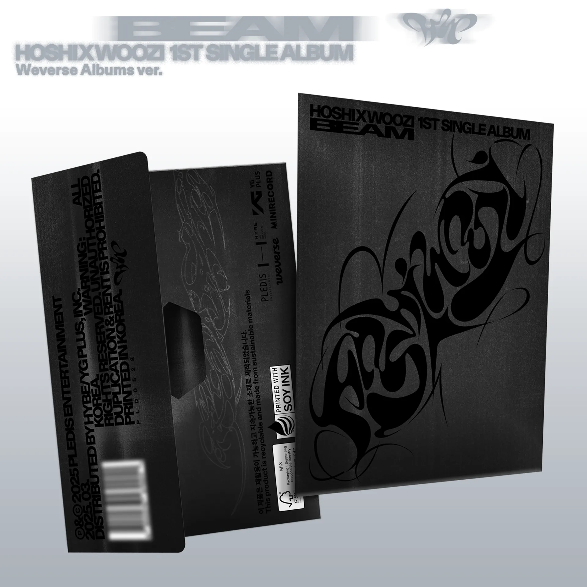 から厳選した WOOZI X HOSHI 1st ver Albums Weverse 'BEAM' Album Single K-POP・アジア