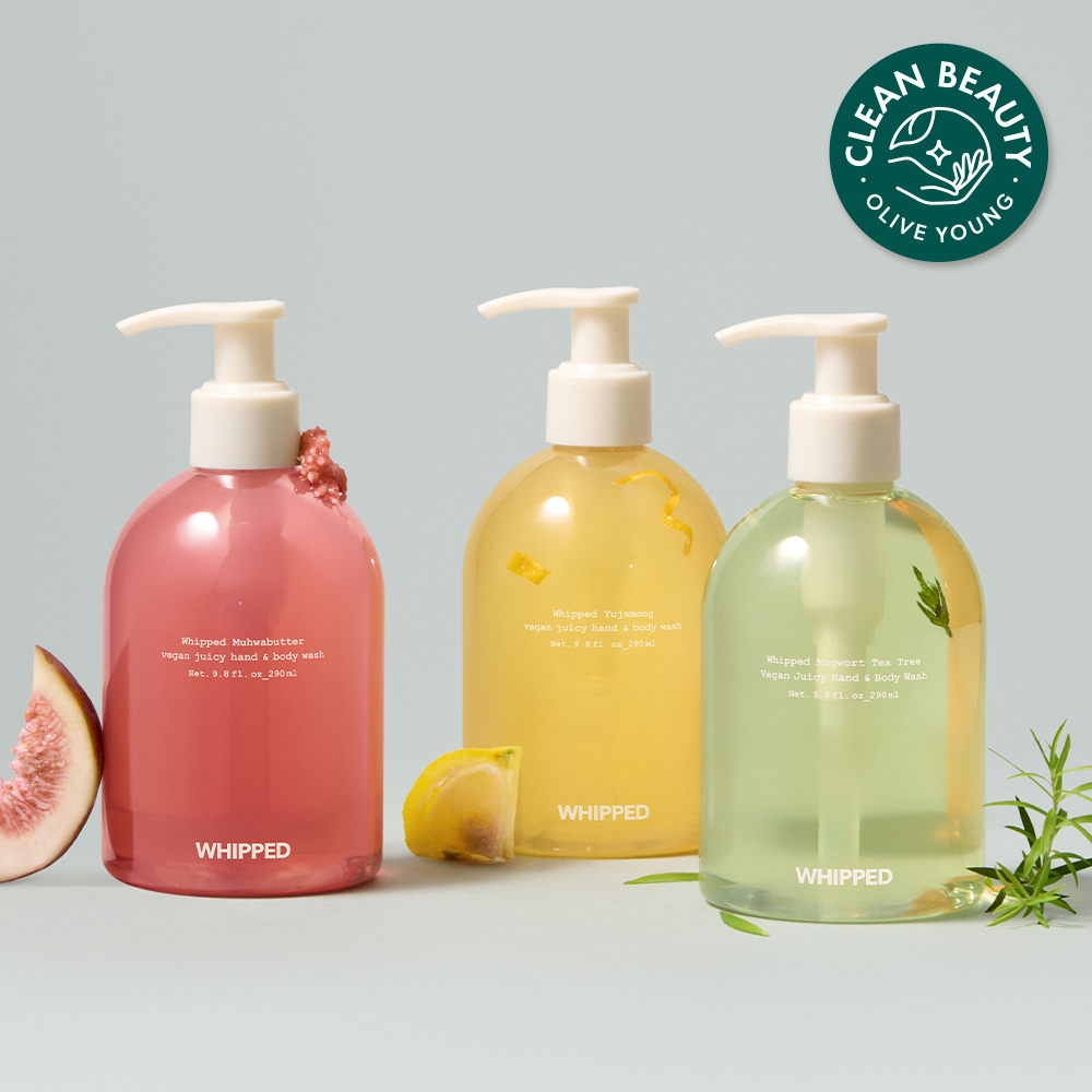 Whipped ヴィーガンジューシーハンド&ボディウォッシュ 290ml (全3種
