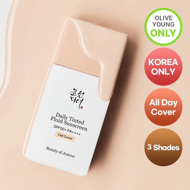 Beauty of Joseon 조선미녀 데일리 틴티드 선세럼 베일커버 50ml #LN100