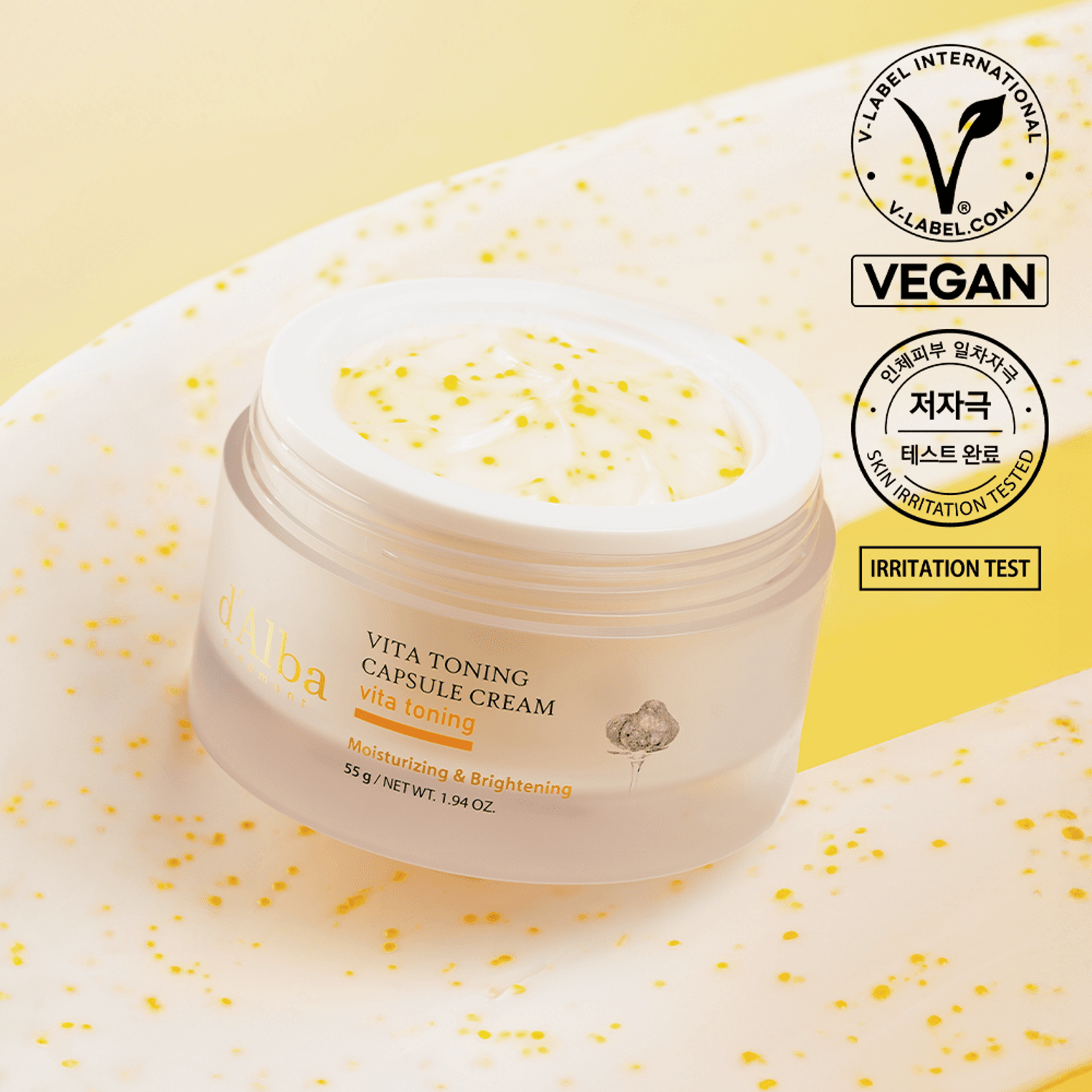 d'Alba Vita Toning Capsule Cream 55g | OLIVE YOUNG Global