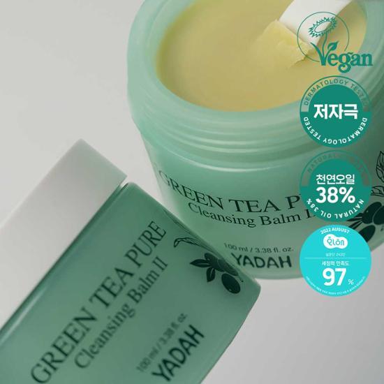 Yadah Green Tea Pure Cleansing Balm 100mL | OLIVE YOUNG Global