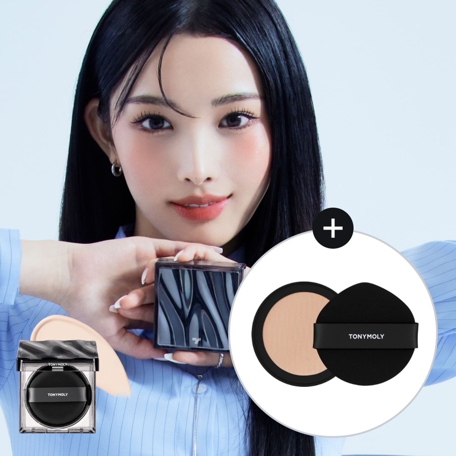 TONYMOLY Skin Tone Fixing Cover Cushion Refill Set | OLIVE YOUNG Global