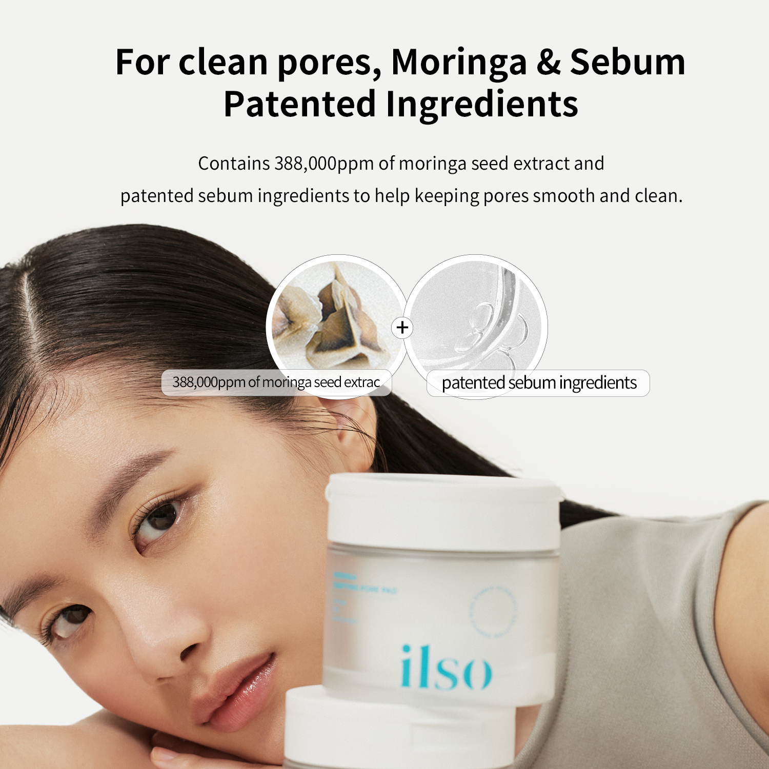 ilso Moringa Purifying Pore Pad 60P | OLIVE YOUNG Global