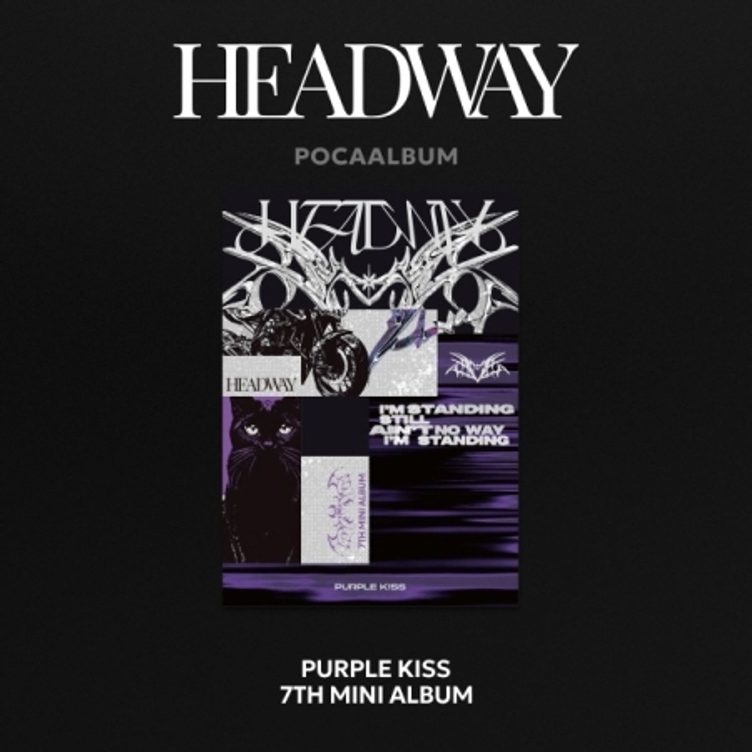 PURPLE KISS - 7TH MINI ALBUM [HEADWAY] (POCAALBUM) | OLIVE YOUNG Global