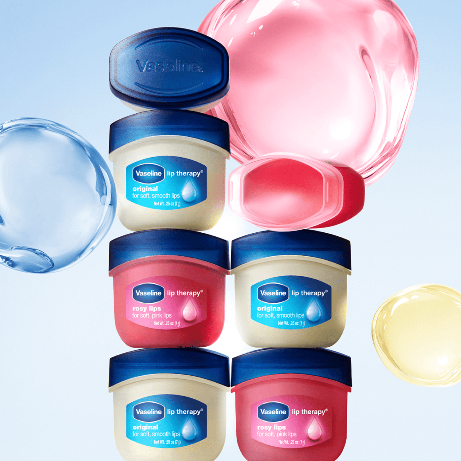 Vaseline リップセラピーミニジャーデュオパック 7g*2 | OLIVE YOUNG Global