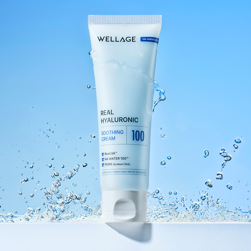 WELLAGE Real Hyaluronic Soothing Cream 80ml | OLIVE YOUNG Global