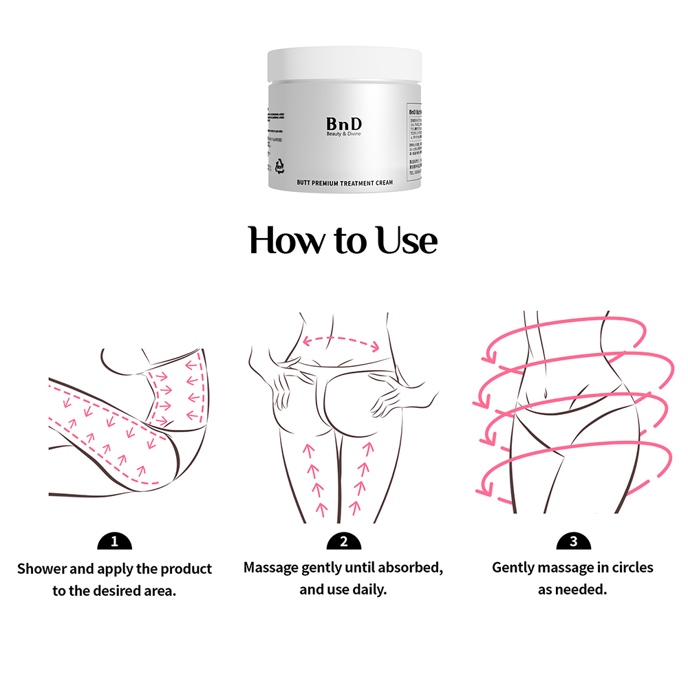 BnD Butt Premium Treatment Cream 100ml | OLIVE YOUNG Global