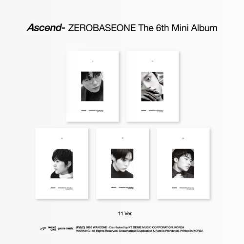 ZEROBASEONE - The 6th Mini Album [Ascend-] (11 ver.)