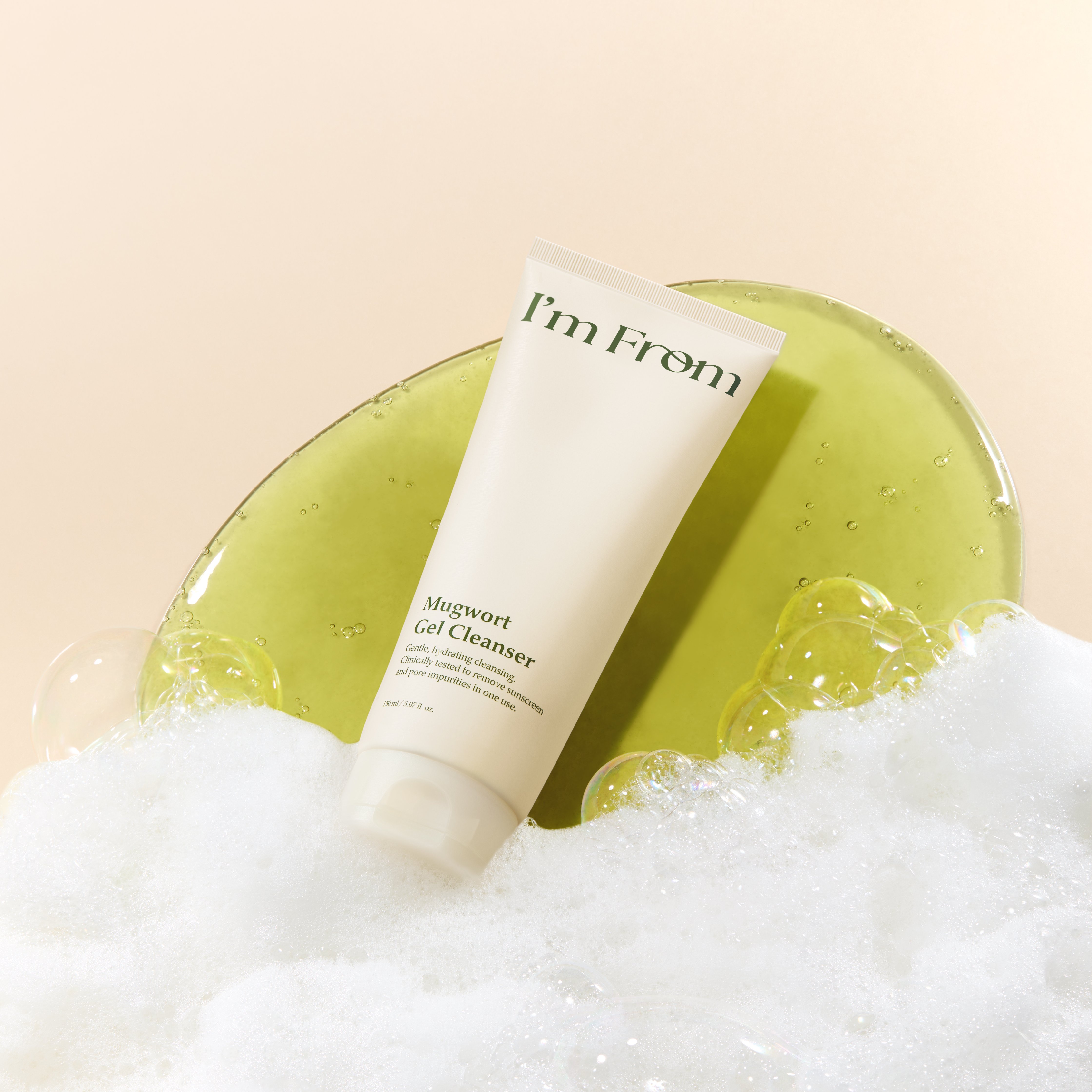 I'm from Mugwort Gel Cleanser 150ml | OLIVE YOUNG Global