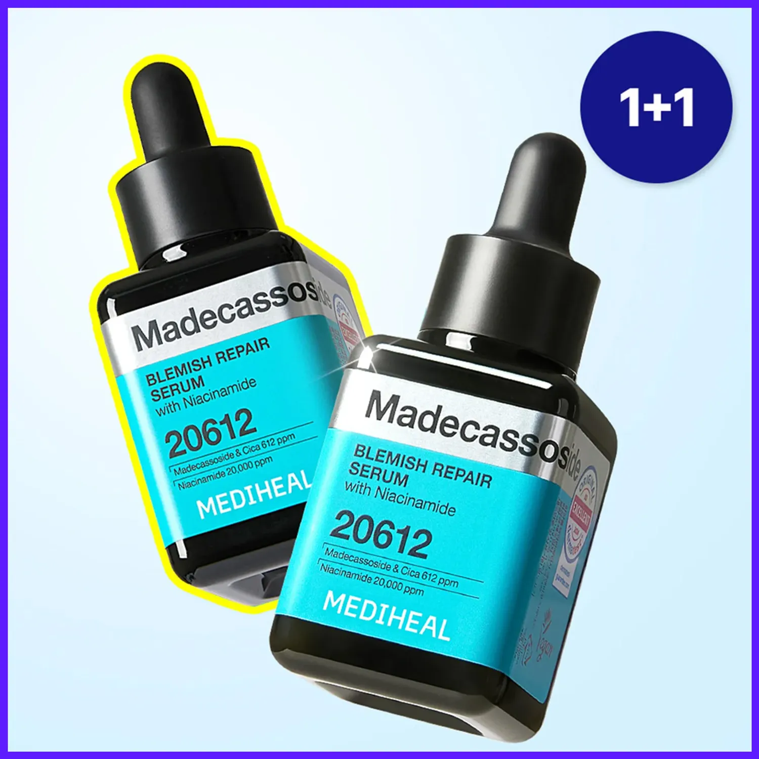 MEDIHEAL 메디힐 마데카소사이드 블레미쉬 리페어 세럼 40ml x2