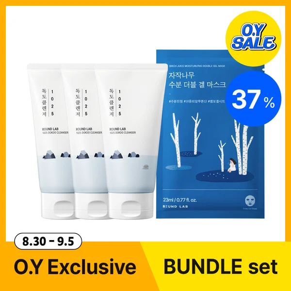 ROUND LAB Dokdo Cleanser Triple