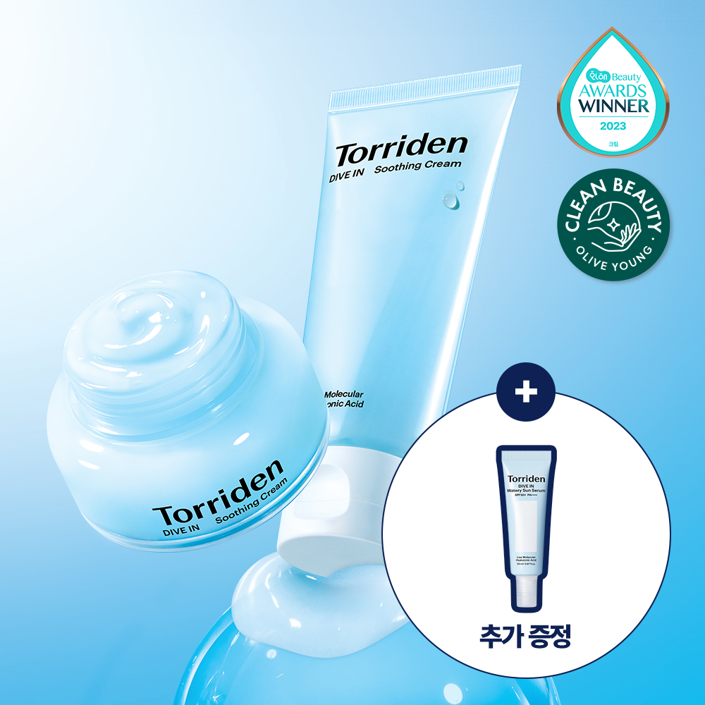 Torriden ダイブインヒアルロン酸スージングクリーム 100ml ダブル企画