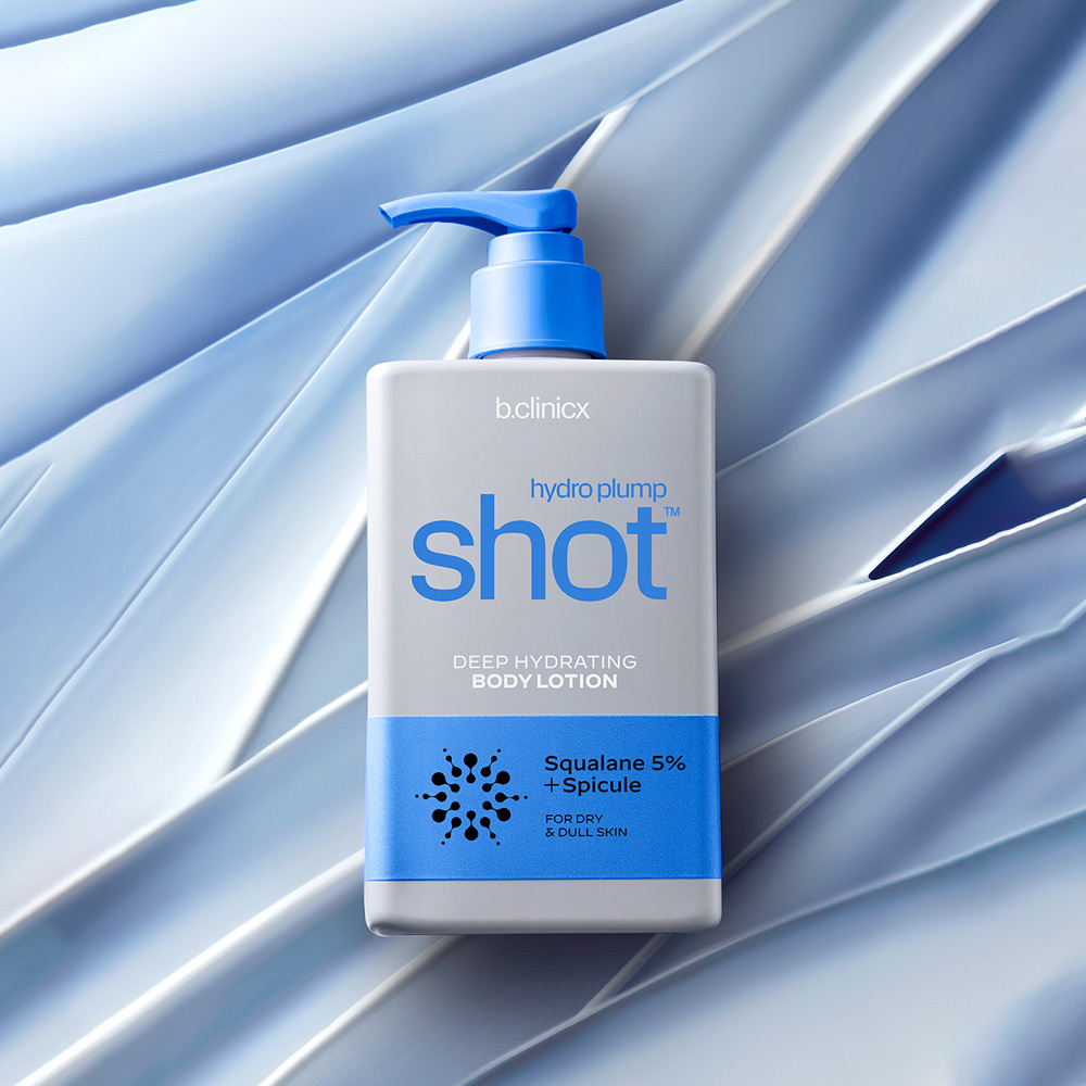 b.clinicx Hydro Plum Shot 5% Deep Hydrating Body Lotion