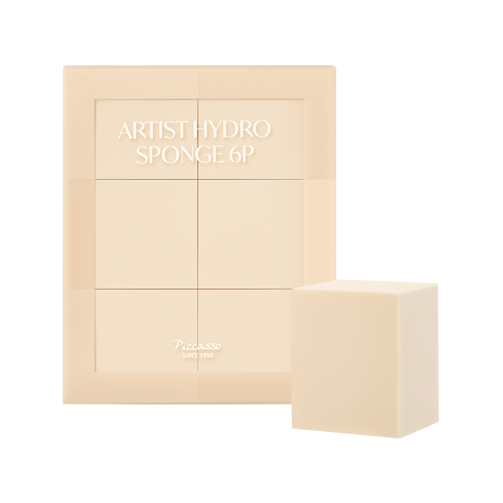 化粧下地 PUG PICCASSO Hydro Sponge 6P | OLIVE YOUNG Global
