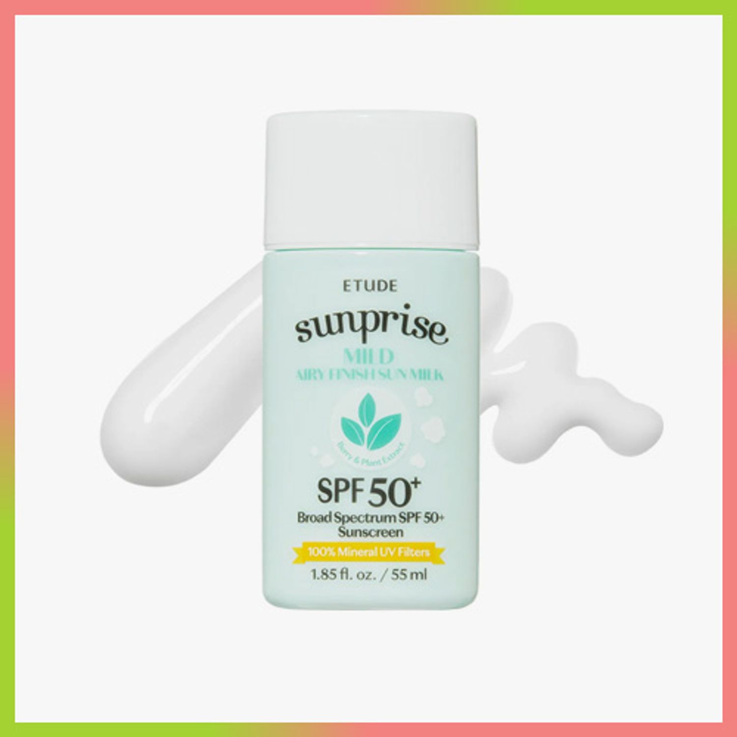 ETUDE Sunprise Mild Airy Finish Sun Milk 55ml | OLIVE YOUNG Global